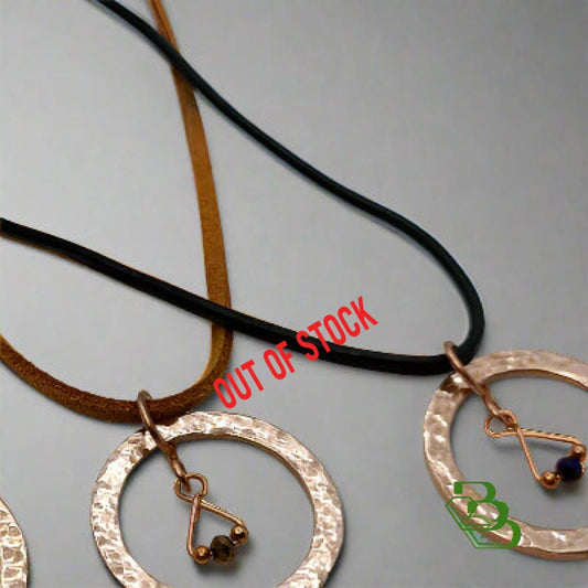 2 Way Mini Copper Pendant - Breathe Jewellery and Holistic's