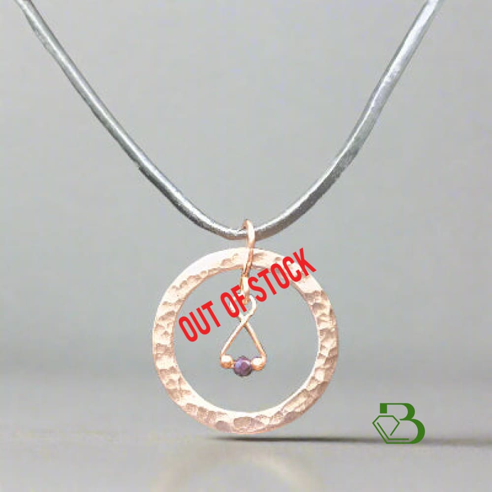2 Way Mini Copper Pendant - Breathe Jewellery and Holistic's