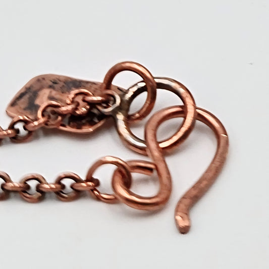 'Clover' Handmade Copper Metal Clay Pendants