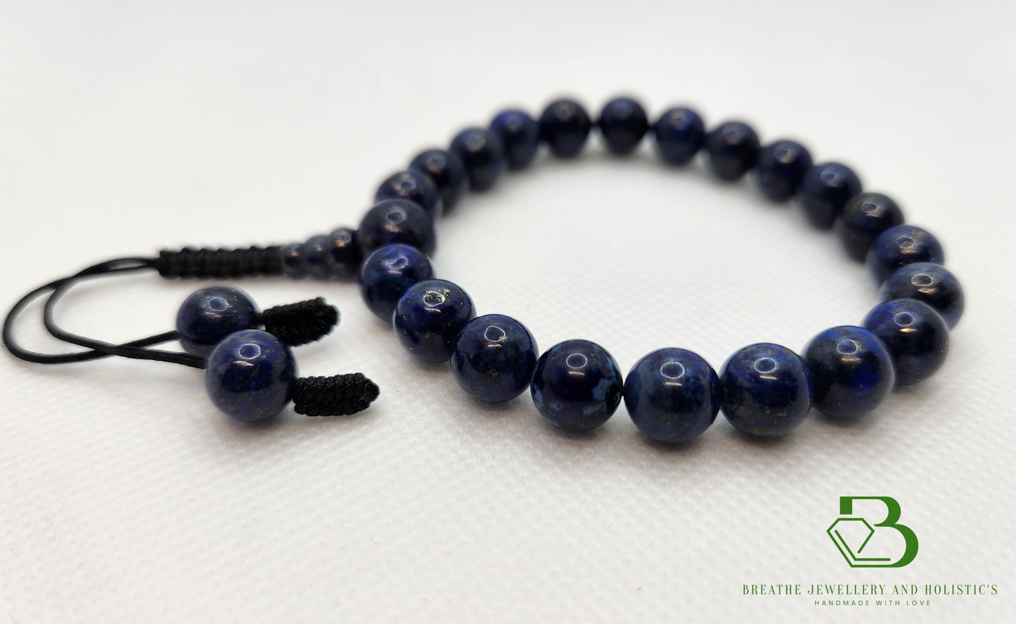 Lapis Lazuli Mala Bracelet - Breathe Jewellery and Holistic's