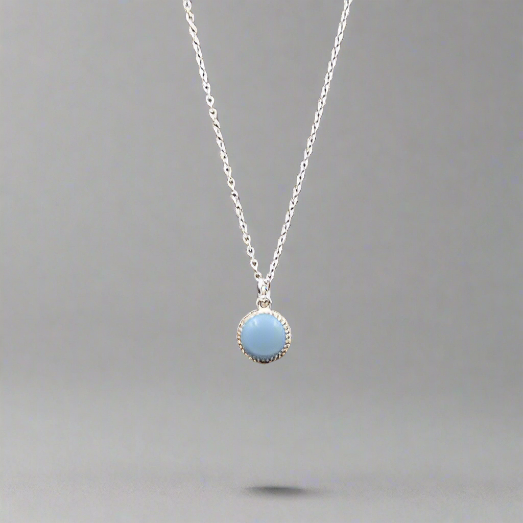 Sterling Silver Owyhee Opal Pendant