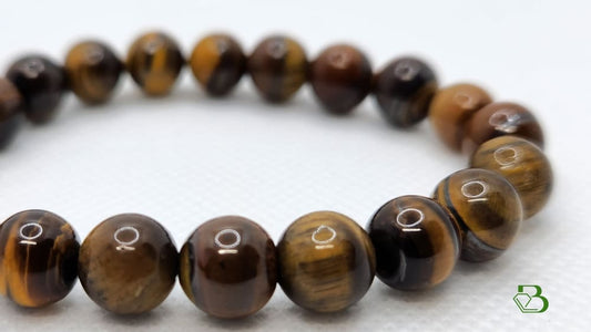 Tiger Eye and Hematite Mala Bracelet - Breathe Jewellery and Holistic's
