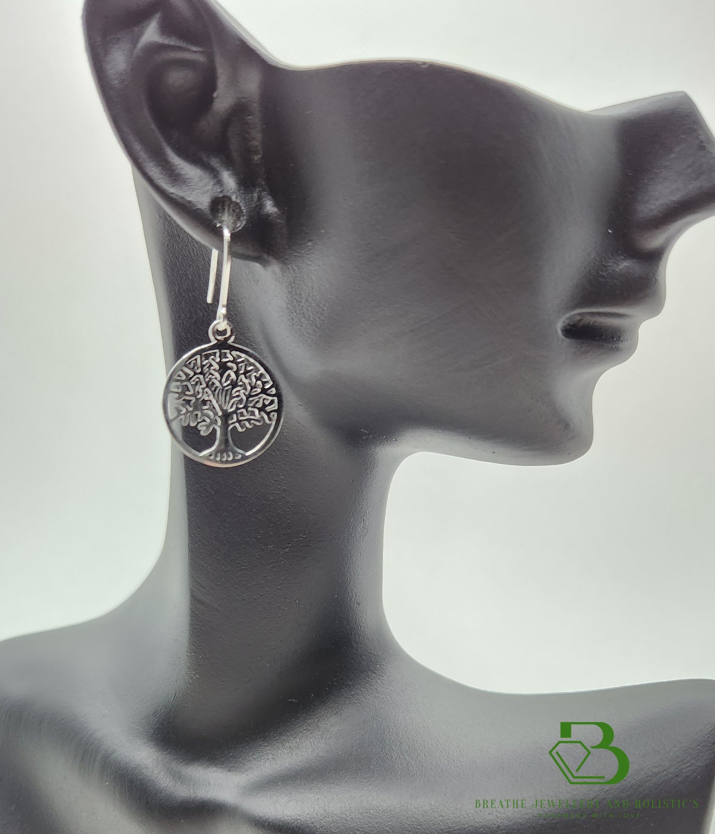 Sterling Silver Tree of Life Earrings