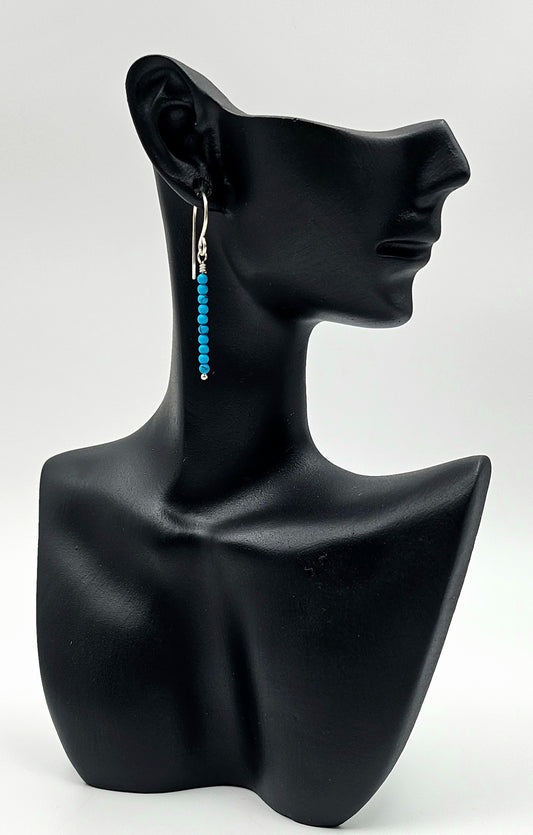 Turquoise Sterling Silver Earrings