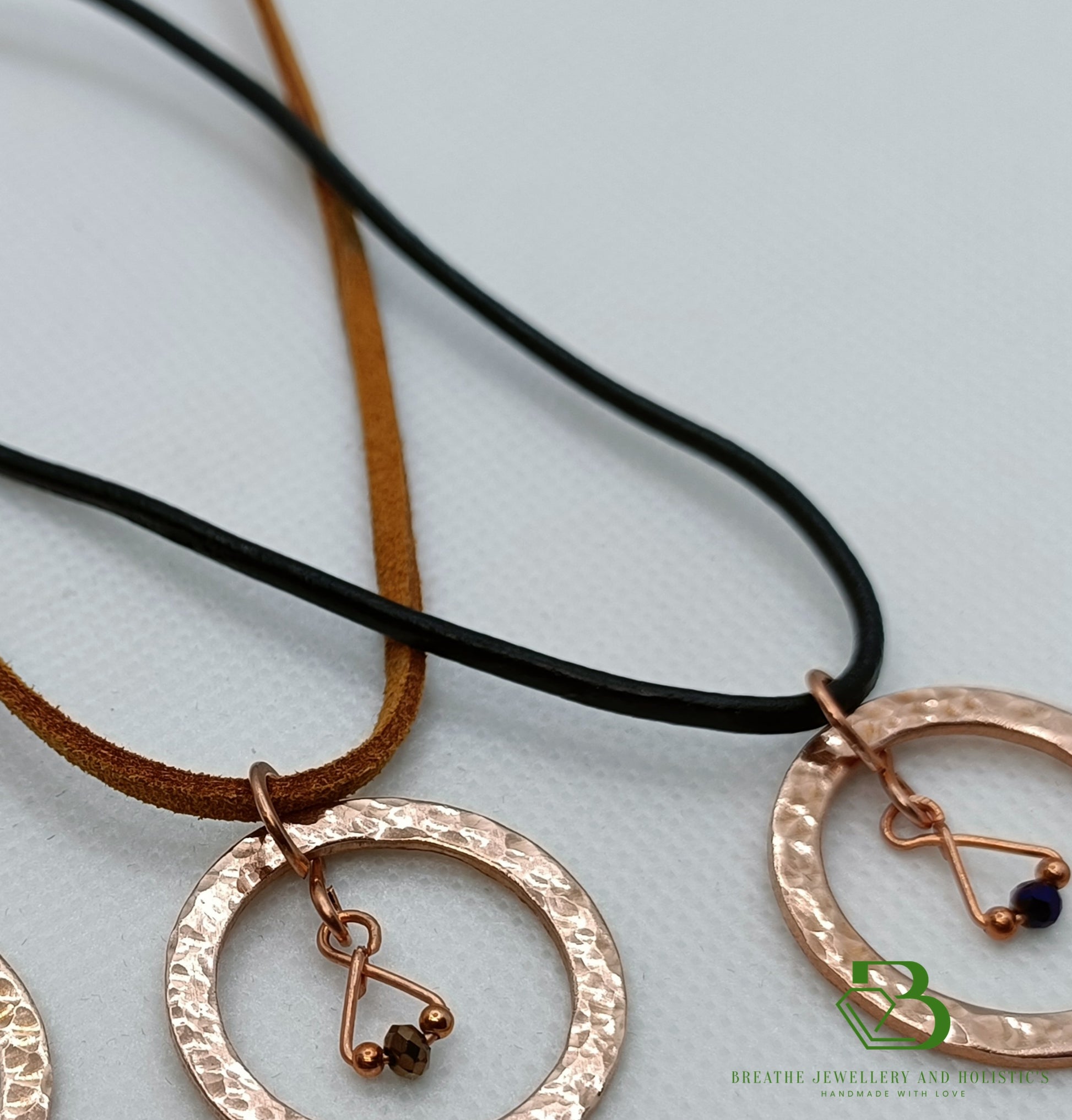 2 Way Mini Copper Pendant - Breathe Jewellery and Holistic's