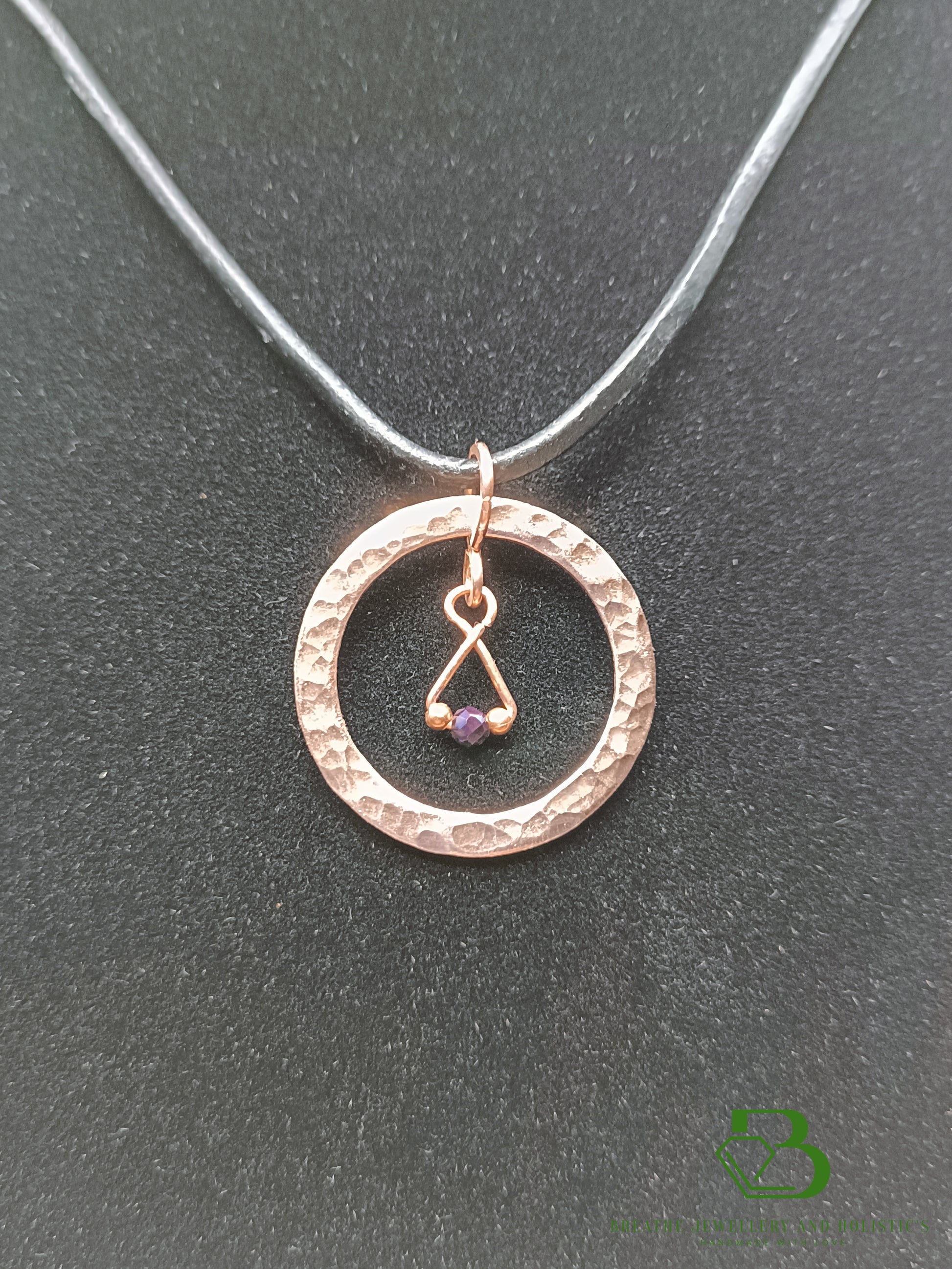 2 Way Mini Copper Pendant - Breathe Jewellery and Holistic's