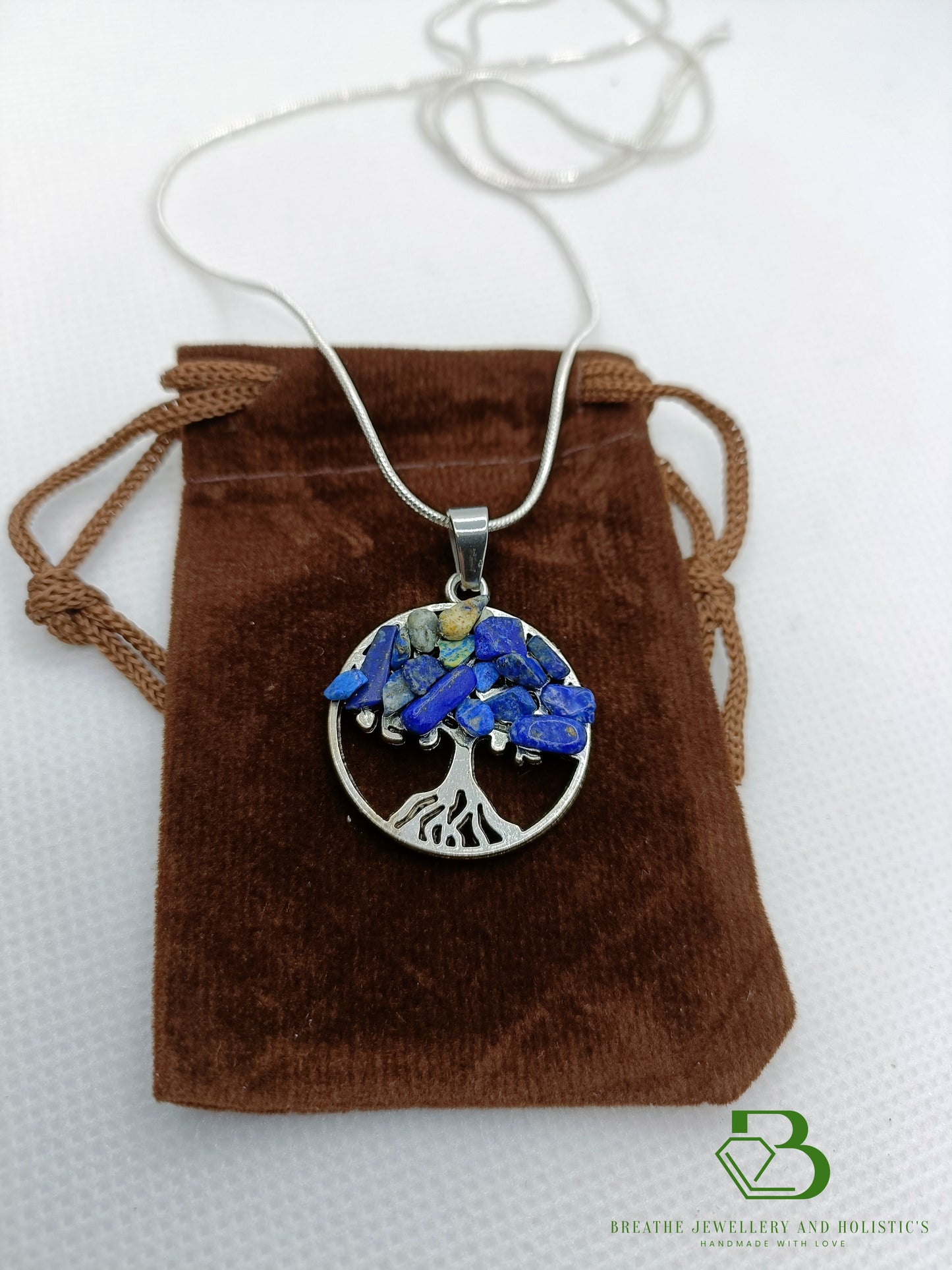 Gemstone Tree of Life Pendants