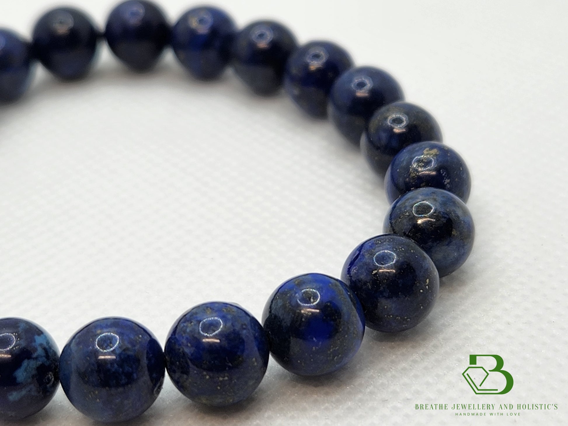 Lapis Lazuli Mala Bracelet - Breathe Jewellery and Holistic's