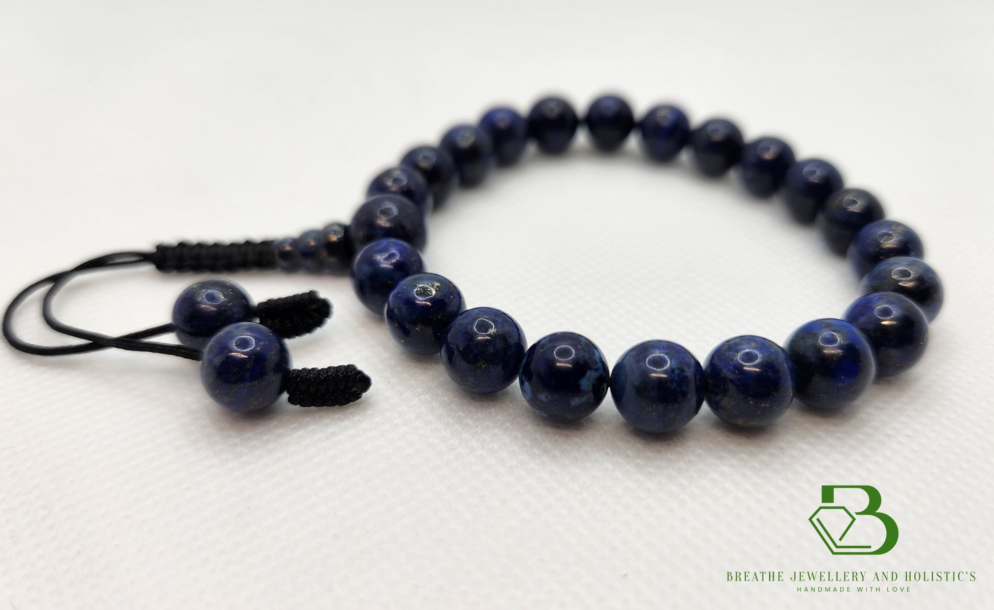 Lapis Lazuli Mala Bracelet - Breathe Jewellery and Holistic's