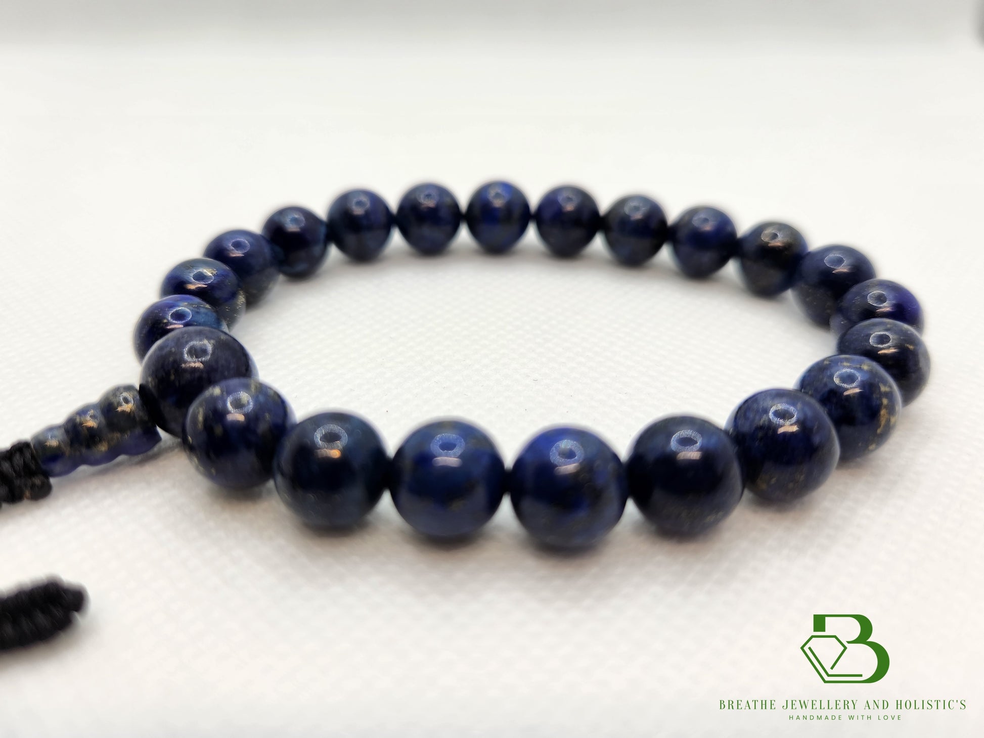 Lapis Lazuli Mala Bracelet - Breathe Jewellery and Holistic's