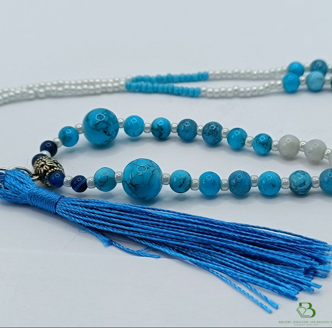 Mala Inspired Necklace