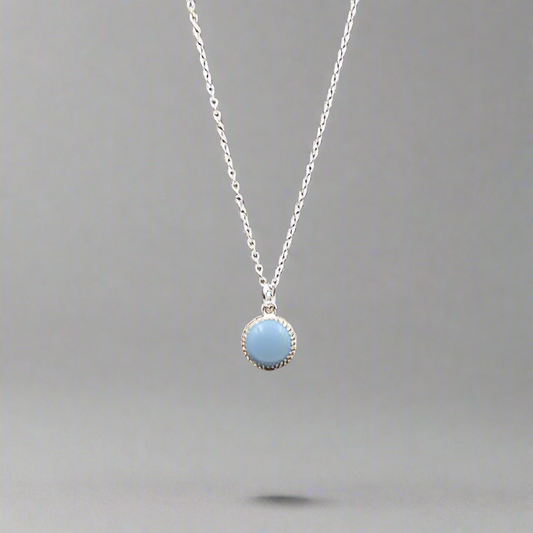 Sterling Silver Owyhee Opal Pendant