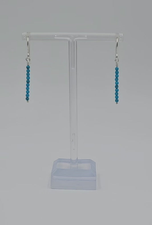 Turquoise Sterling Silver Earrings