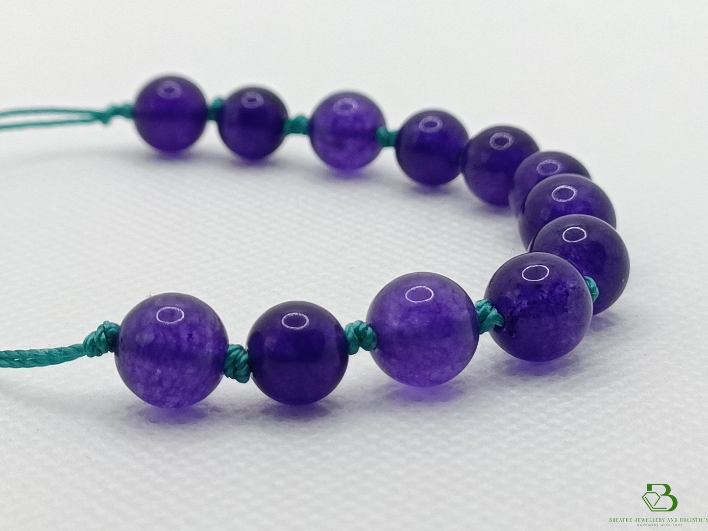 Gemstone Beaded Mantra Bracelets