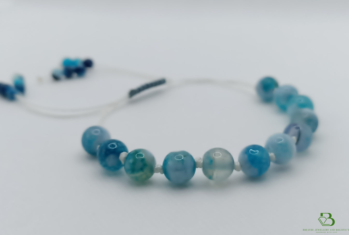 Gemstone Beaded Mantra Bracelets