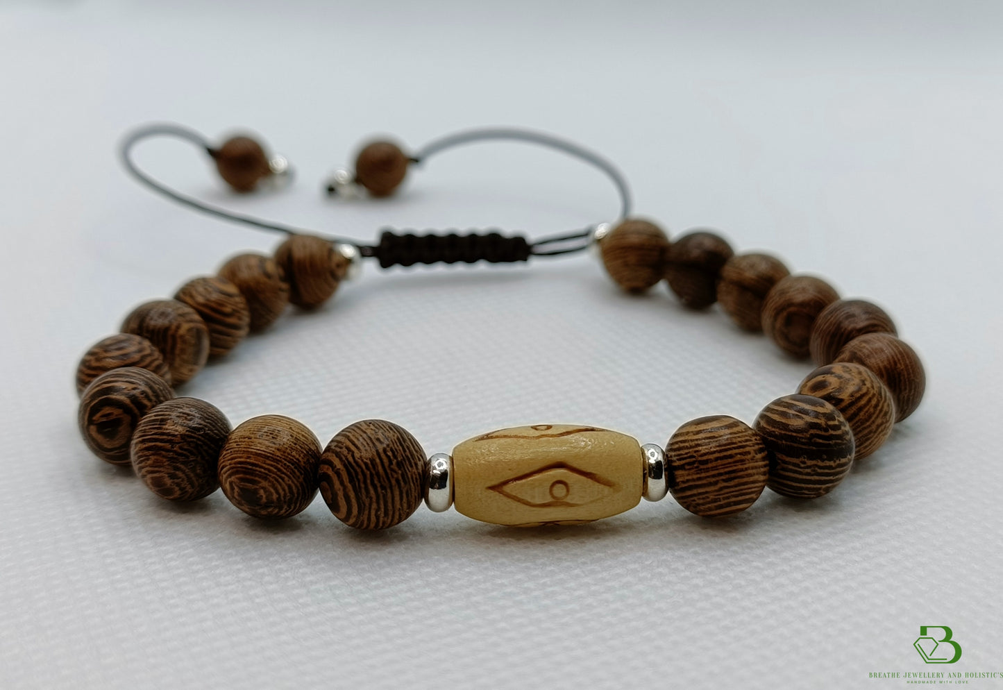 Natural Wooden Bead Bracelets