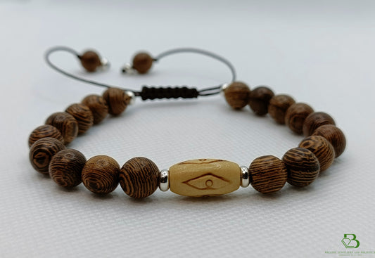 Natural Wooden Bead Bracelets